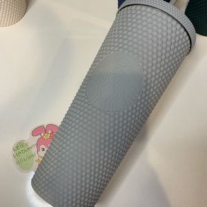 Starbucks Indonesia Matte grey tumbler 24oz Cold Cup BNWT